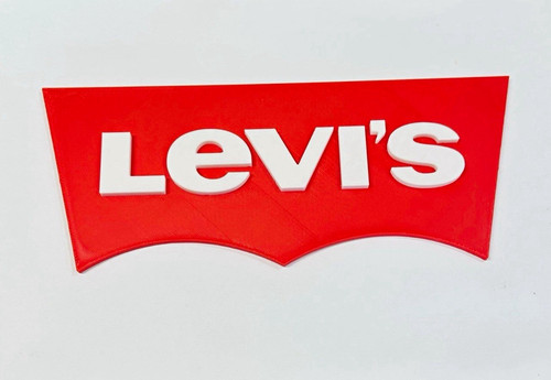 Levi logo sign wall plaque - levi’s,
