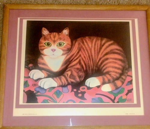 Martin leman cat print - leman,
