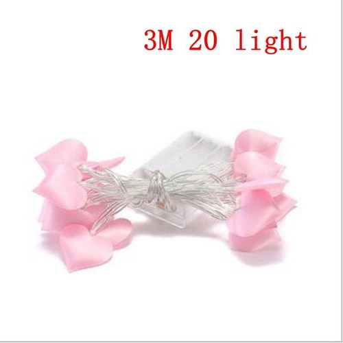 String lights heart shaped - string,