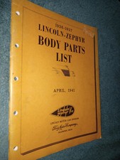1936-1937 LINCOLN / ZEPHYR