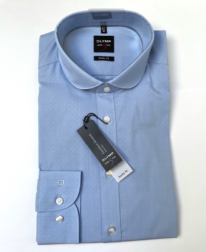 Mens blue shirt olymp - shirt,