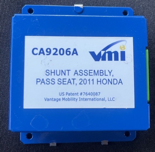 Ca9206a shunt assembly pass - ca9206a,