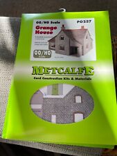 METCALFE MODEL RAILWAY   KITS - 00 GAUGE - PO257  -GRANGE HOUSE