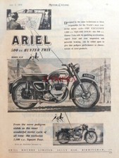 ARIEL 'K.H. Hunter Twin' 500cc