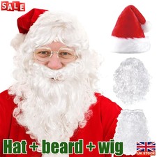 Santa Hats and Beard Adults