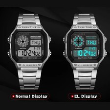 Mens led digital sports watch - digital,