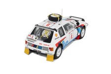 Peugeot 205 Turbo 16 T16  T Salonen Rally Safari  White #6 Otto 1/18 OT1161 -