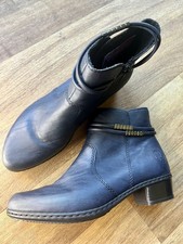 Ladies Rieker Navy Purple Blue