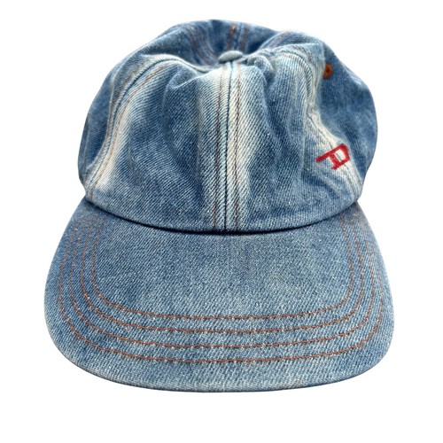 Diesel denim cap hat - denim,