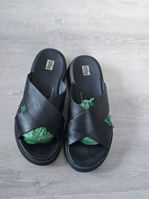 Fitflops Black Leather Cross