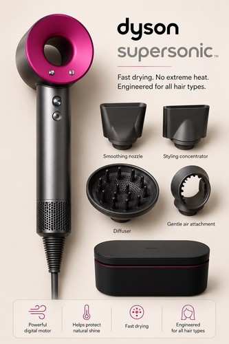 Dyson supersonic hd08 1600w - dyson,