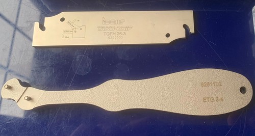 New iscar 3mm parting - new,