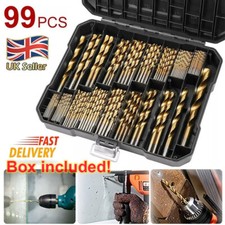 99Pcs Titanium Coated HSS