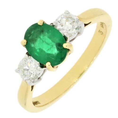 18ct yellow gold - yellow, 0.98ct