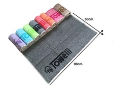 TOWELLI | Sports Gym Towel, Yoga, Fitness, Outdoor 100%Cotton, Bi-Color
