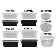 Plastic Food Containers with
