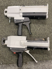 Used Mixpac DM 200 Manual Cartridge Gun 10:1 Ratio AND DM 400 cartridge gun