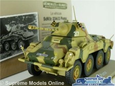 SDKFZ 234/2 PUMA MODEL TANK 1:43 SCALE MILITARY ARMY 1944 ATLAS IXO WWII K8