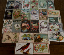 Lot of 25 Vintage Greetings