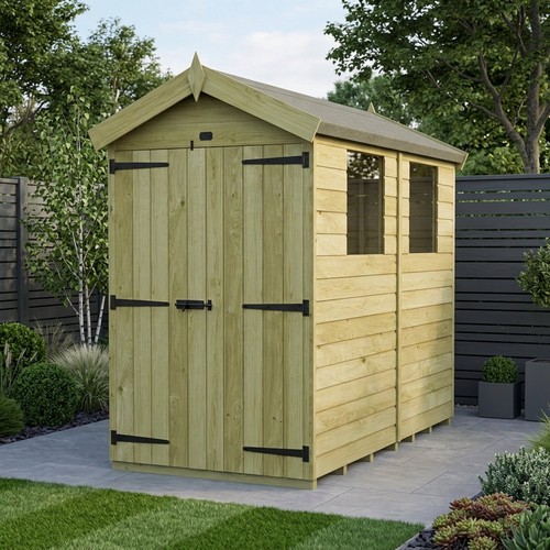 Apex shed double door all - double,