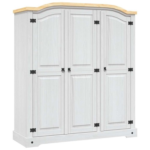 Door wardrobe white pine - 3,