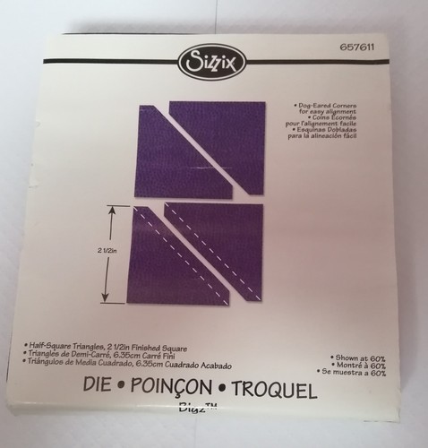 Sizzix bigz die half square - sizzix,