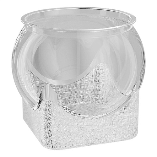 Round fish bowl clear - clear, aquarium