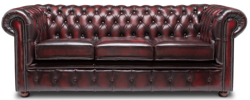 Chesterfield three seater - chesterfield,