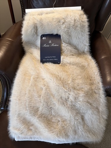 Brooks brothers luxe faux fur - brothers,