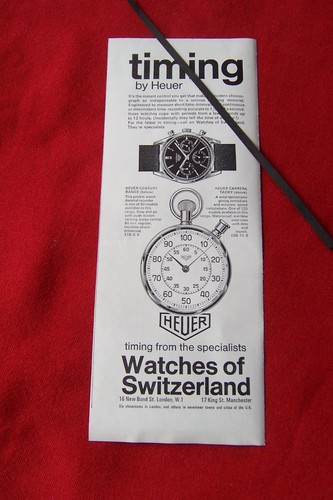 Heuer carrera tachy watch - carrera,