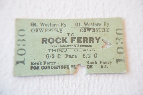 1942 oswestry rock ferry - to,