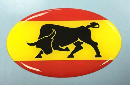 Spanish bull sticker decal - bull, sticker/decal