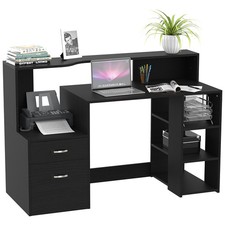 Computer Desk with Drawers &