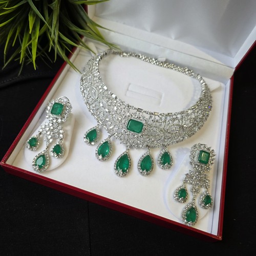 Bespoke emerald doublet green - emerald,