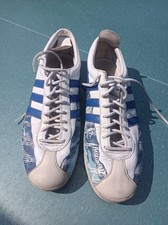 RARE MENS ADIDAS RIO CHRIST THE REDEEMER LEATHER  TRAINERS UK SIZE 12