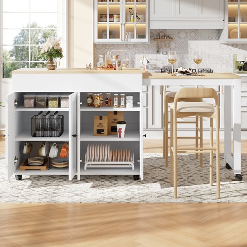 Mobile kitchen island with - mobile,
