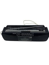 SHARP QT-250 Stereo Radio Cassette Recorder 2-Way Speaker System
