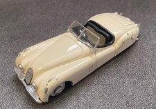 Vintage Corgi Jaguar XK120 Cream/white  Diecast model Car