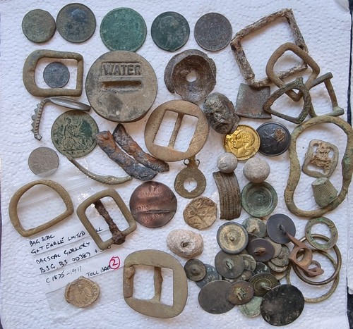 Metal detecting finds relics - metal,