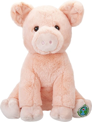 Pig soft toy eco - toy, 100%