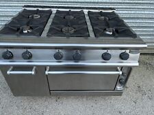 Natural gas Electrolux  6 Burner  Cooker/Oven Range With  Cupboard/commercial