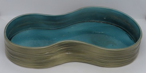 Beswick turquoise brown - &,