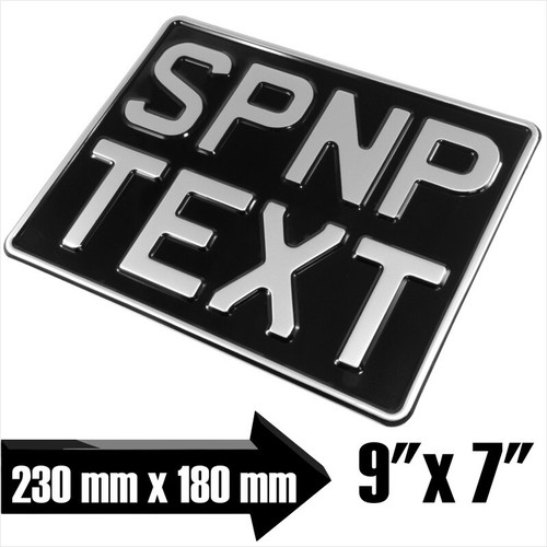 9x7 black silver show - 9x7,