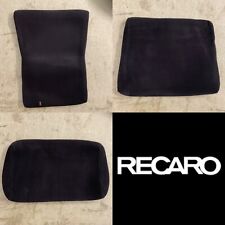 Genuine Recaro Pole Position Dinamica Black Seat Covers - Back Rest & Bases Pair