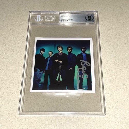 Oasis bonehead signed - bonehead,