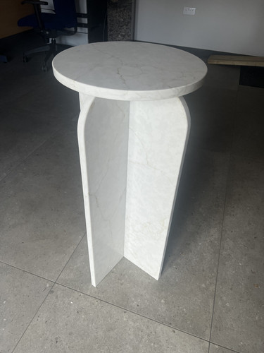 Stone vase holder - stone,
