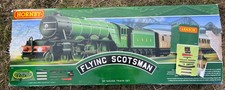 VINTAGE HORNBY R1255 FLYING SCOTSMAN ANALOGUE TRAIN SET Green OO Gauge boxed