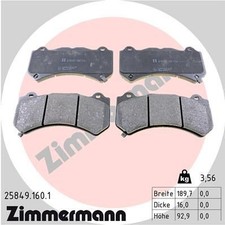 25849.160.1 BRAKE PAD SET