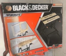 Black & Decker Workmate 170mm Dual Height Folding Workbench - WM536-XJ - Black