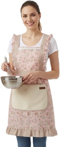 Apron floral pretty vintage - apron,